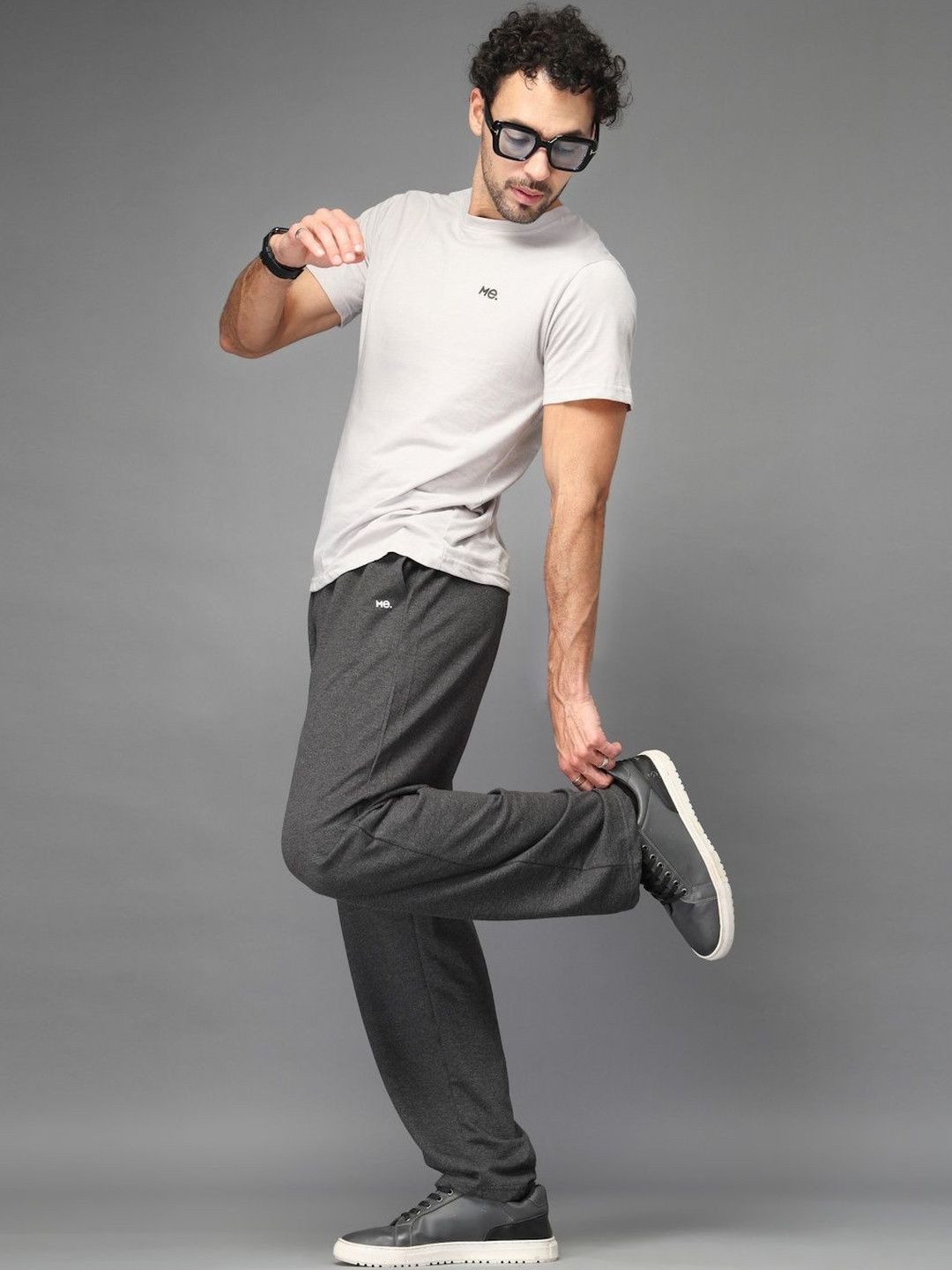 MILLION EMOTIONS Men Relaxed Fit Track Pants