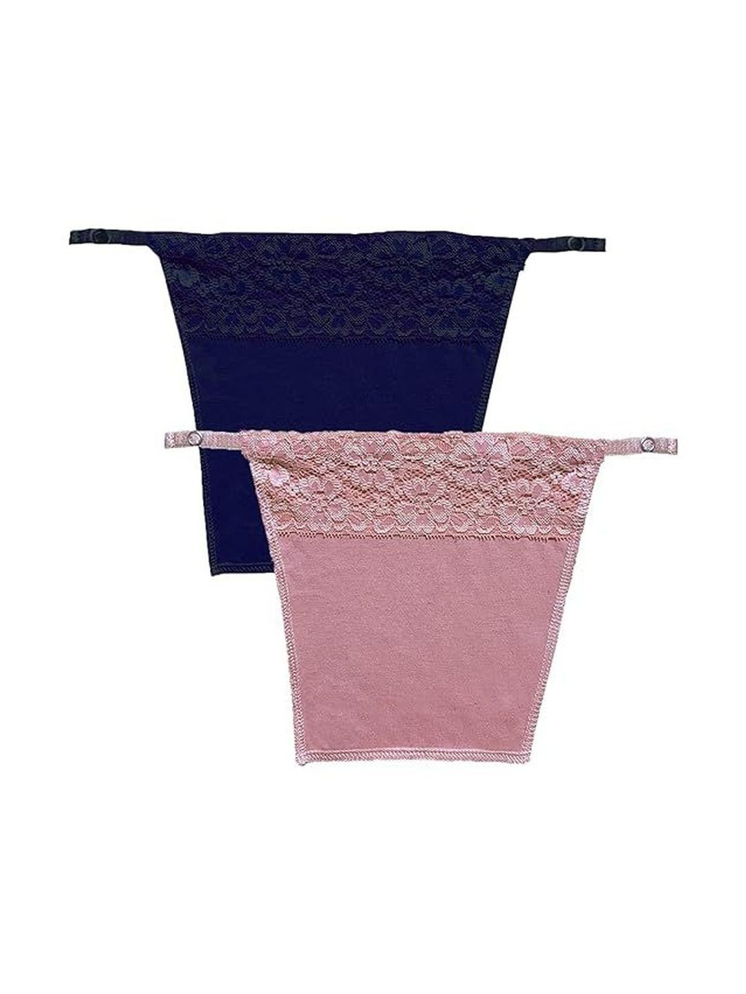 Fimalia Pack of 2 Pure Cotton Non Padded Camisoles