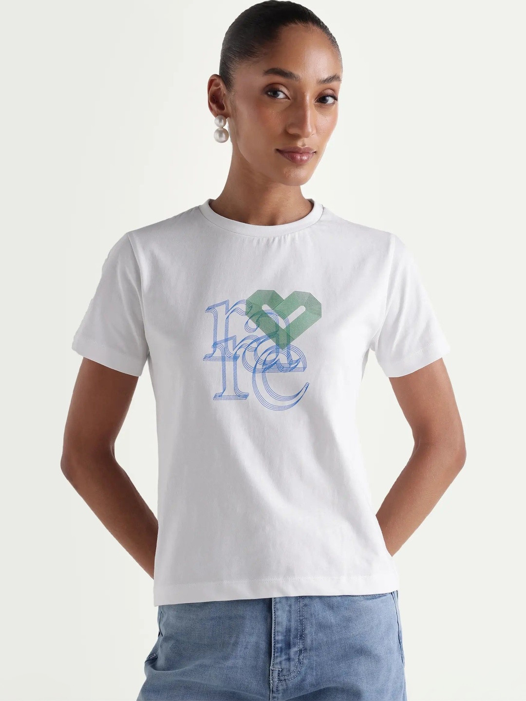 RAREISM Women Printed T-shirt