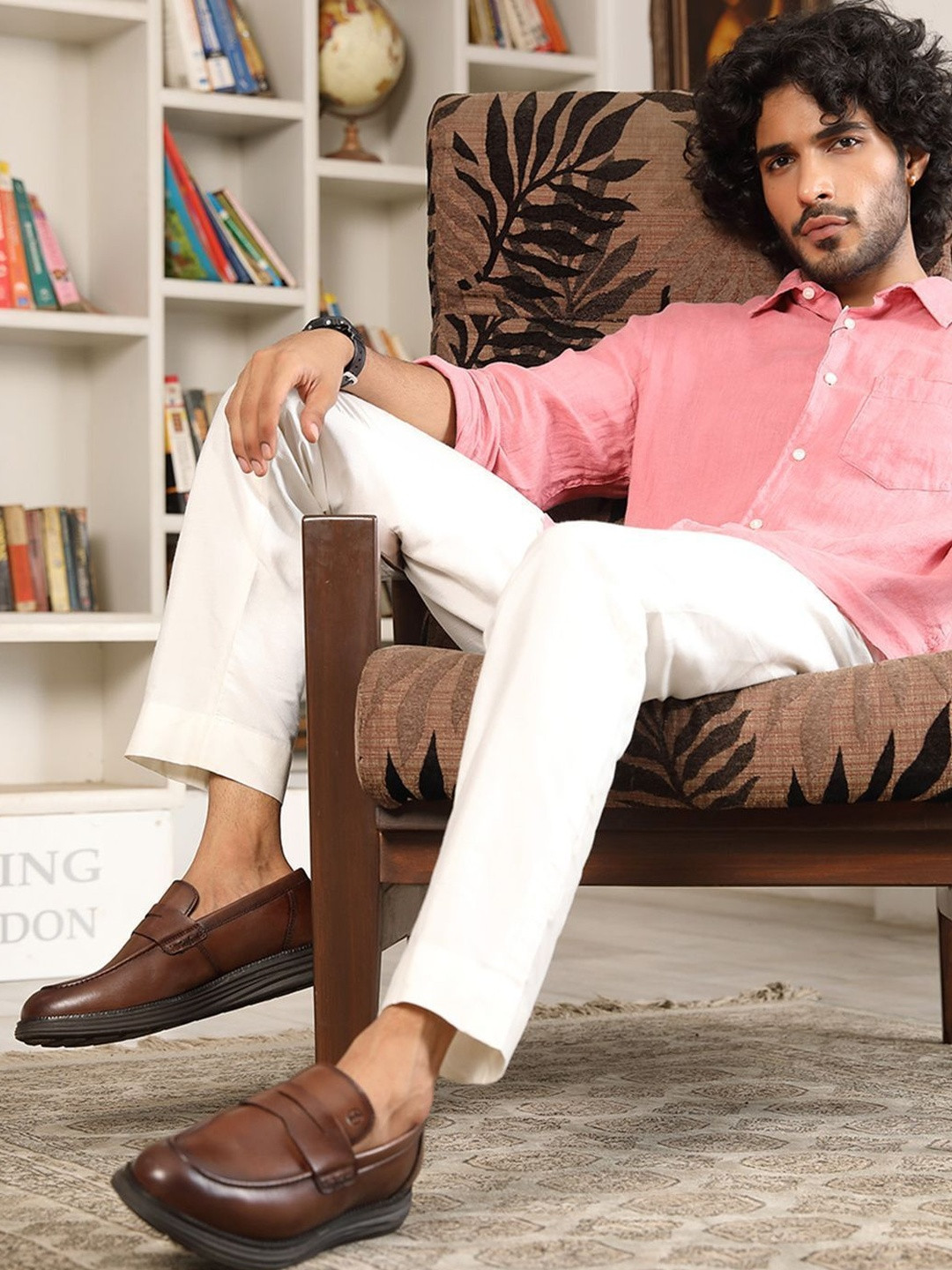 THOMAS CRICK Men Leather Loafers