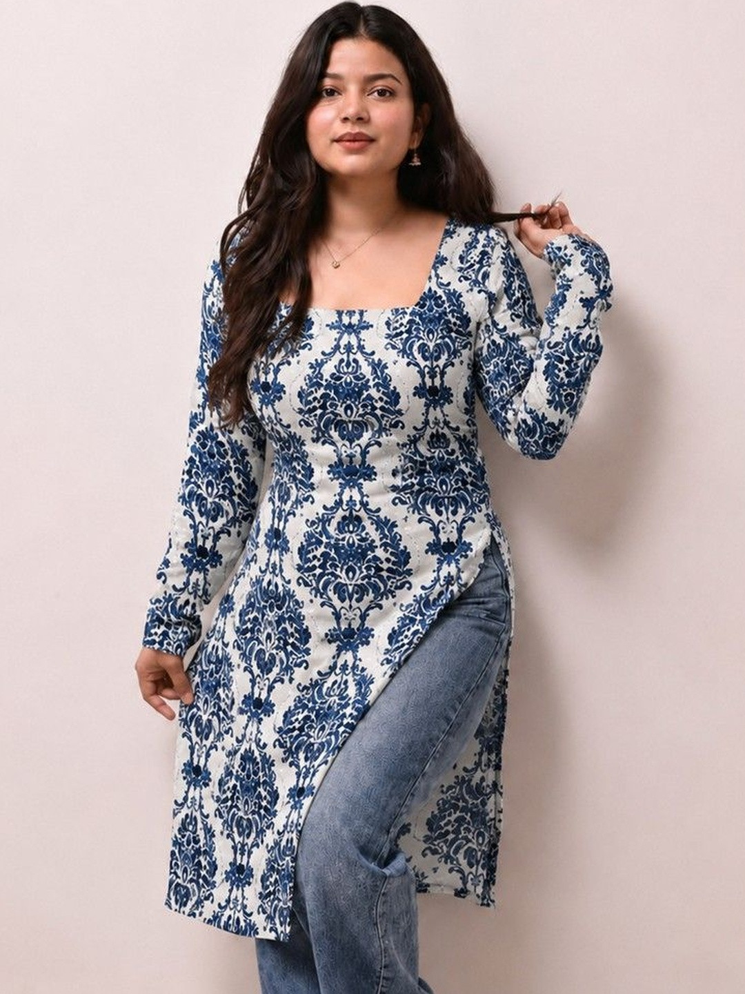 NWB Women Ethnic Motifs Printed Kurta