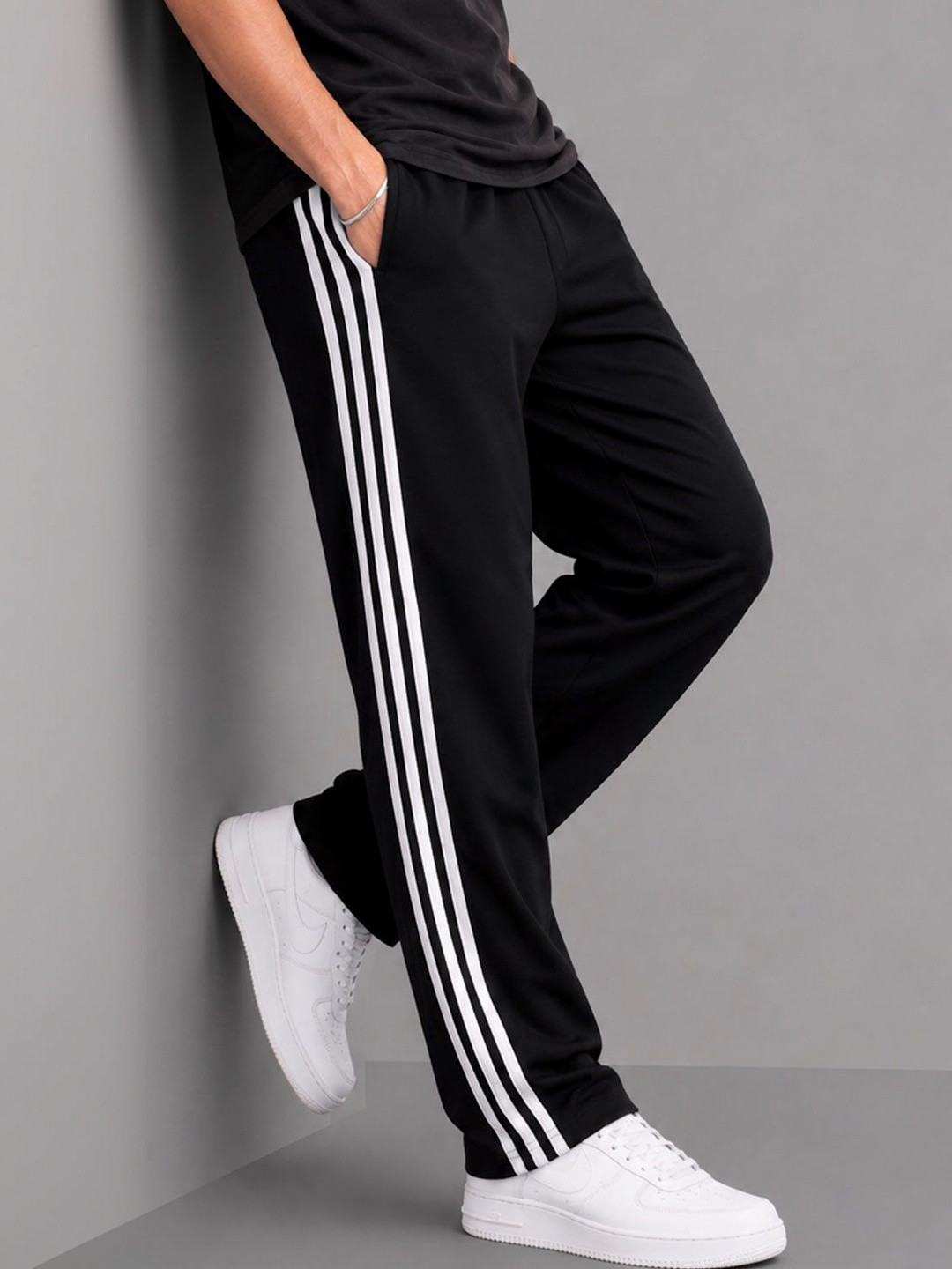 Urban Buccachi Men Straight Fit Rapid-Dry Training Track Pants
