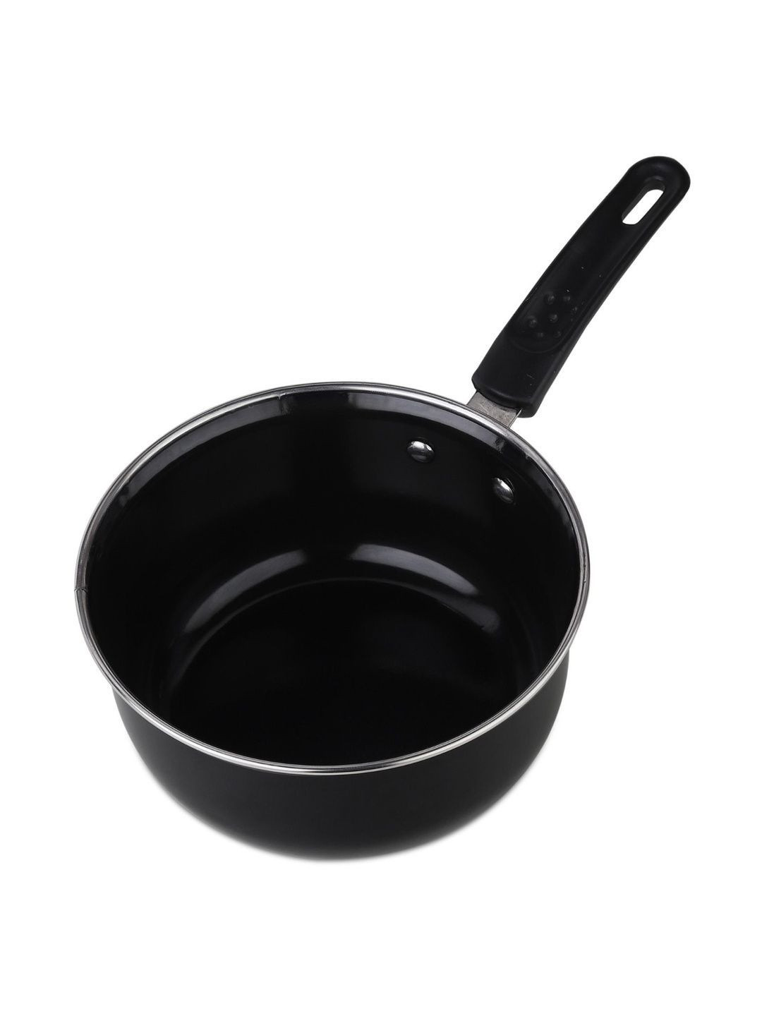 cookpro Black Cast Iron Non-Stick Sauce Pan