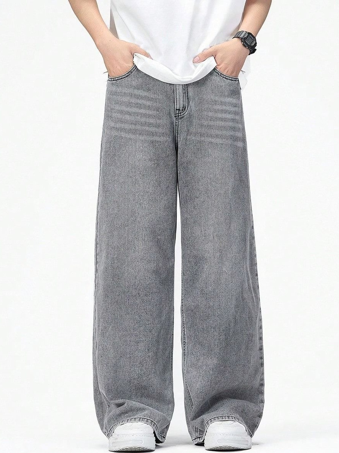 YAMEETFIT Men Jean Mid-Rise Jeans