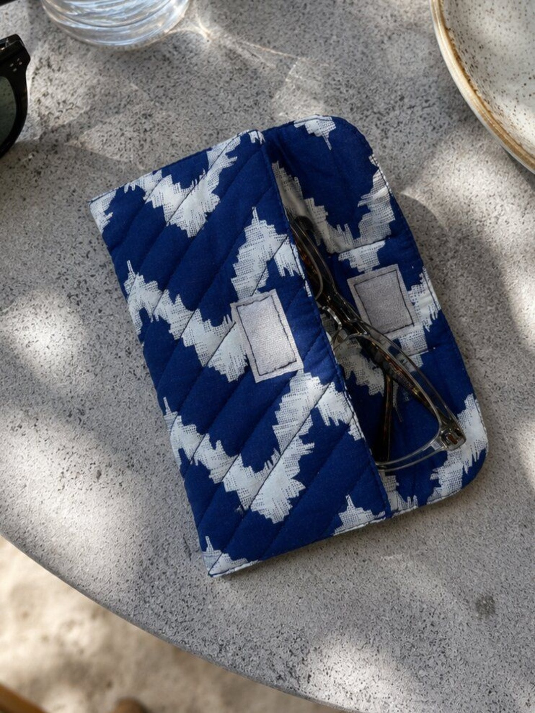 Canoopi Printed Cotton Sunglasses Case