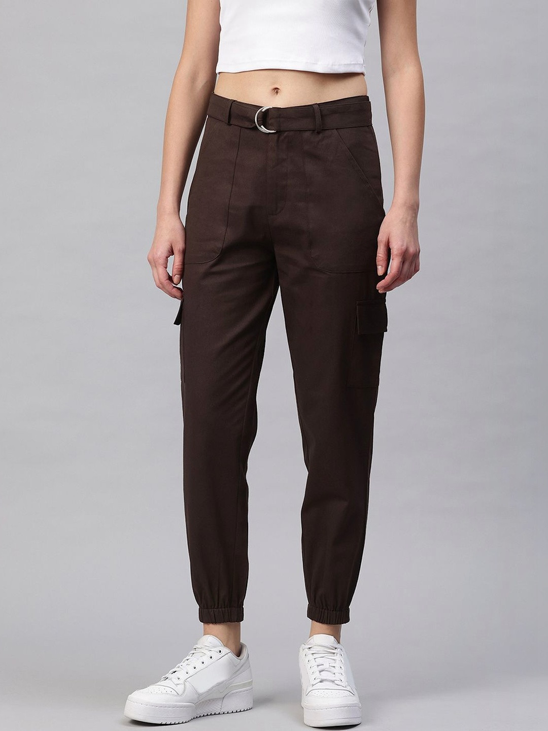 CORSICA Women High-Rise Cargos Trousers
