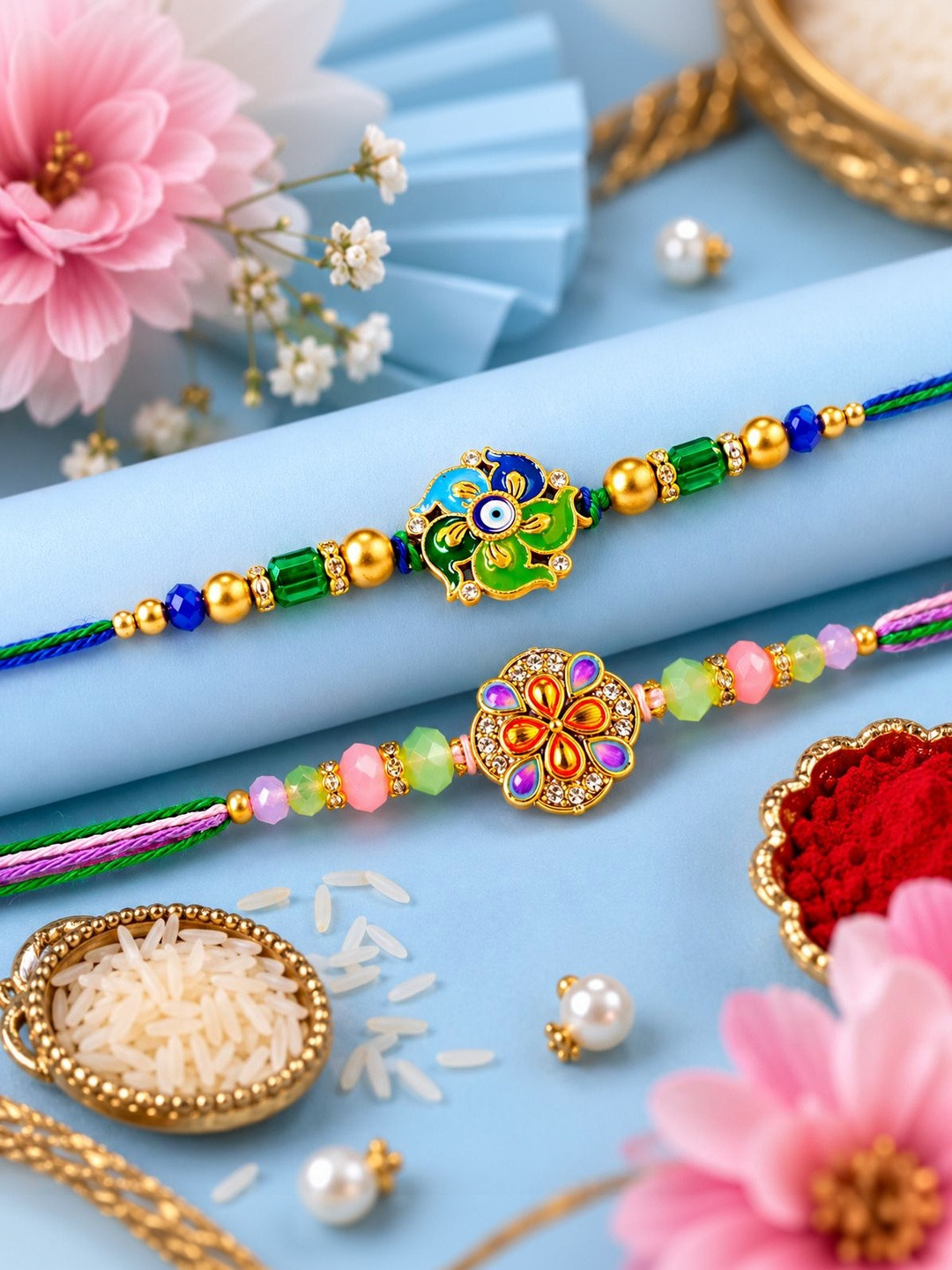 Sangria Thread Rakhi