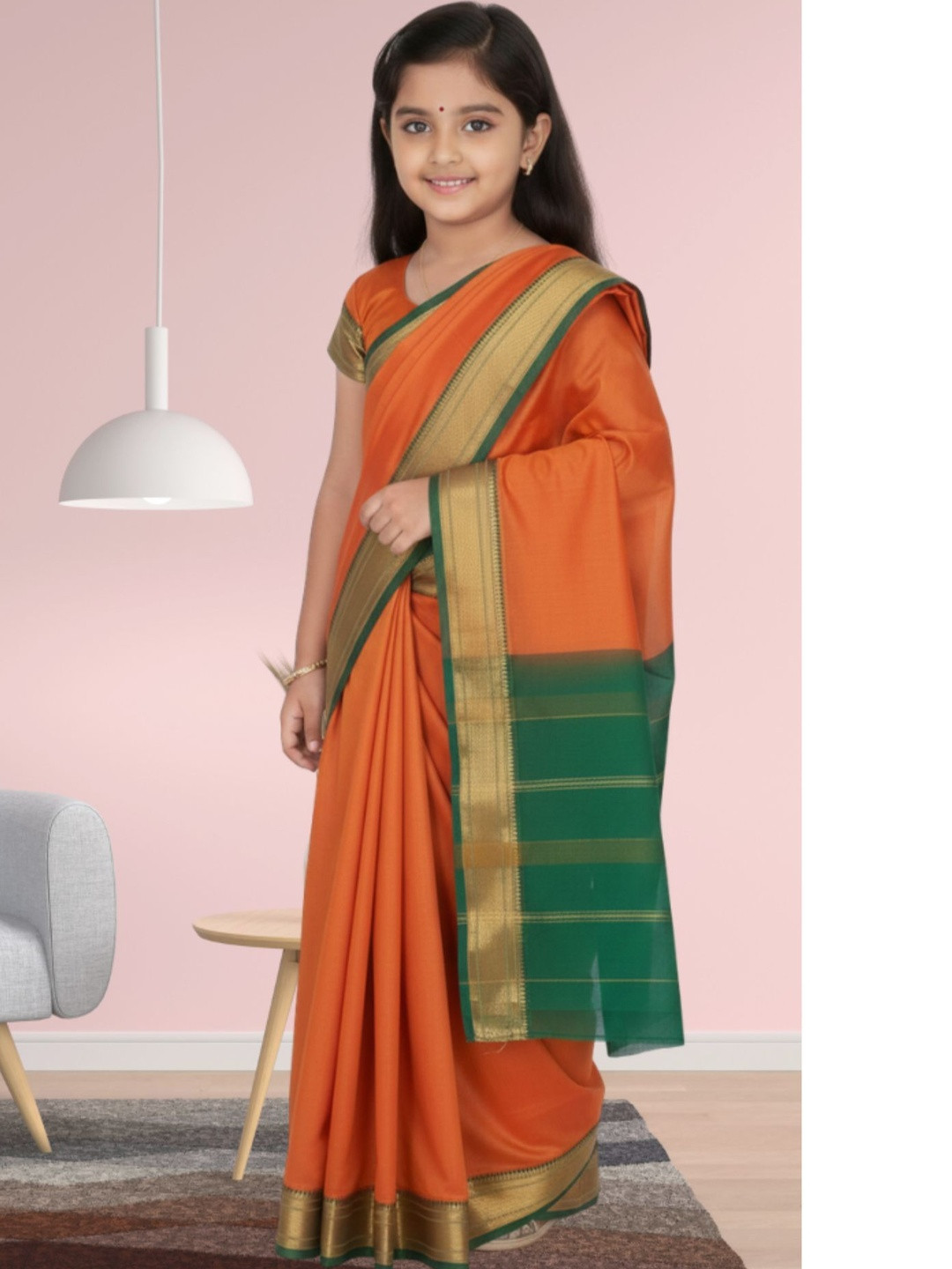 Mom and Me Paithani Saree