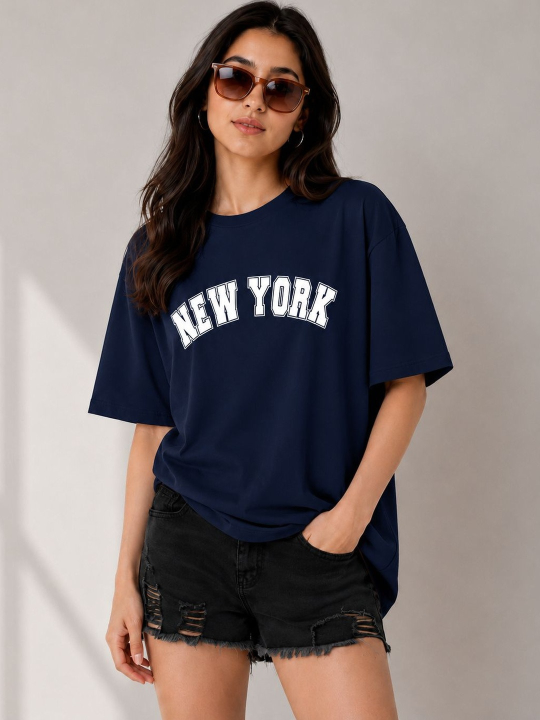 Cadlous Women Typography Printed T-shirt