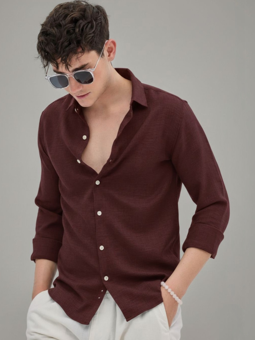 Ravyaah hub Men Casual Shirt