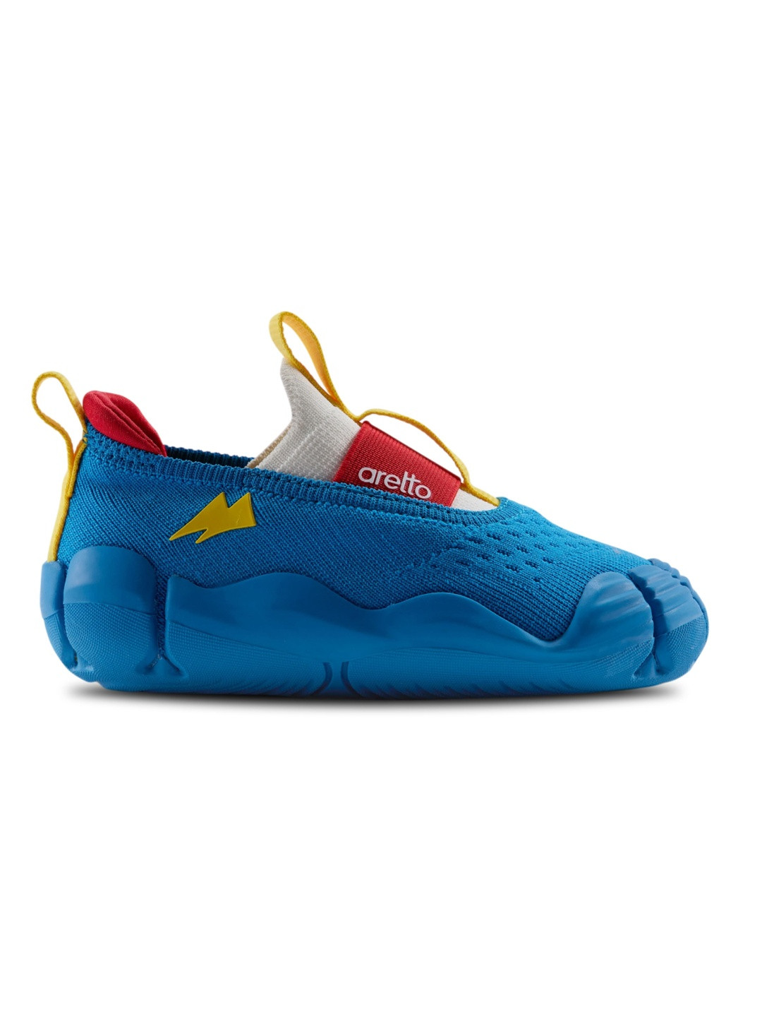 Aretto Blue Kids Shoes - Expanding Slip-On Shoes for Boys & Girls