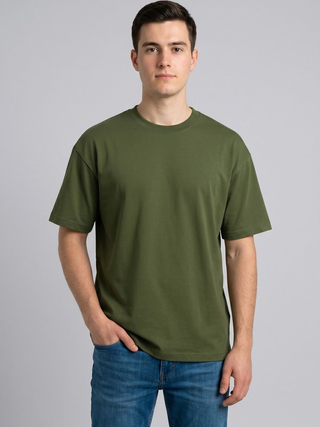 THE BEETEL HOUSE Men Pure Cotton Blend Antimicrobial T-shirt