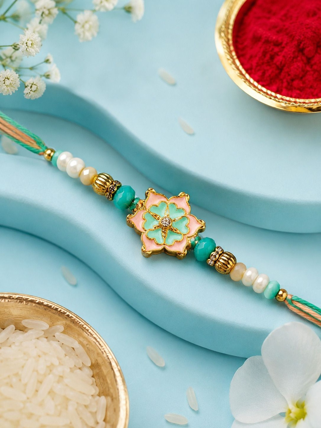 Sangria Thread Rakhi