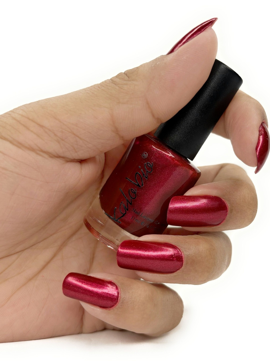 Kalobio Quick Drying Long Lasting Glossy Finish Nail Polish - Flareon KM21 - 11ml