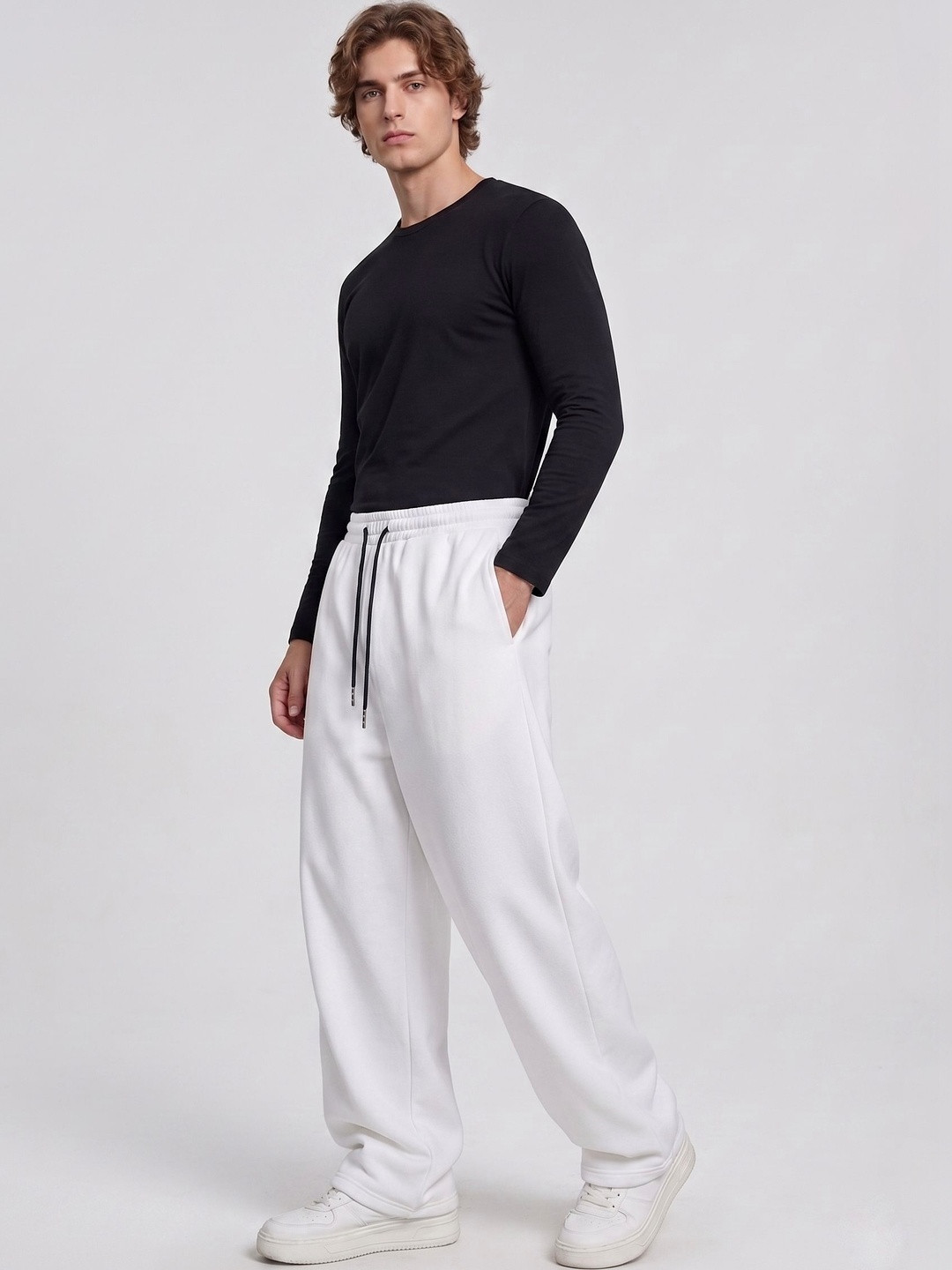 Moda Rapido Men Baggy Training Track Pants