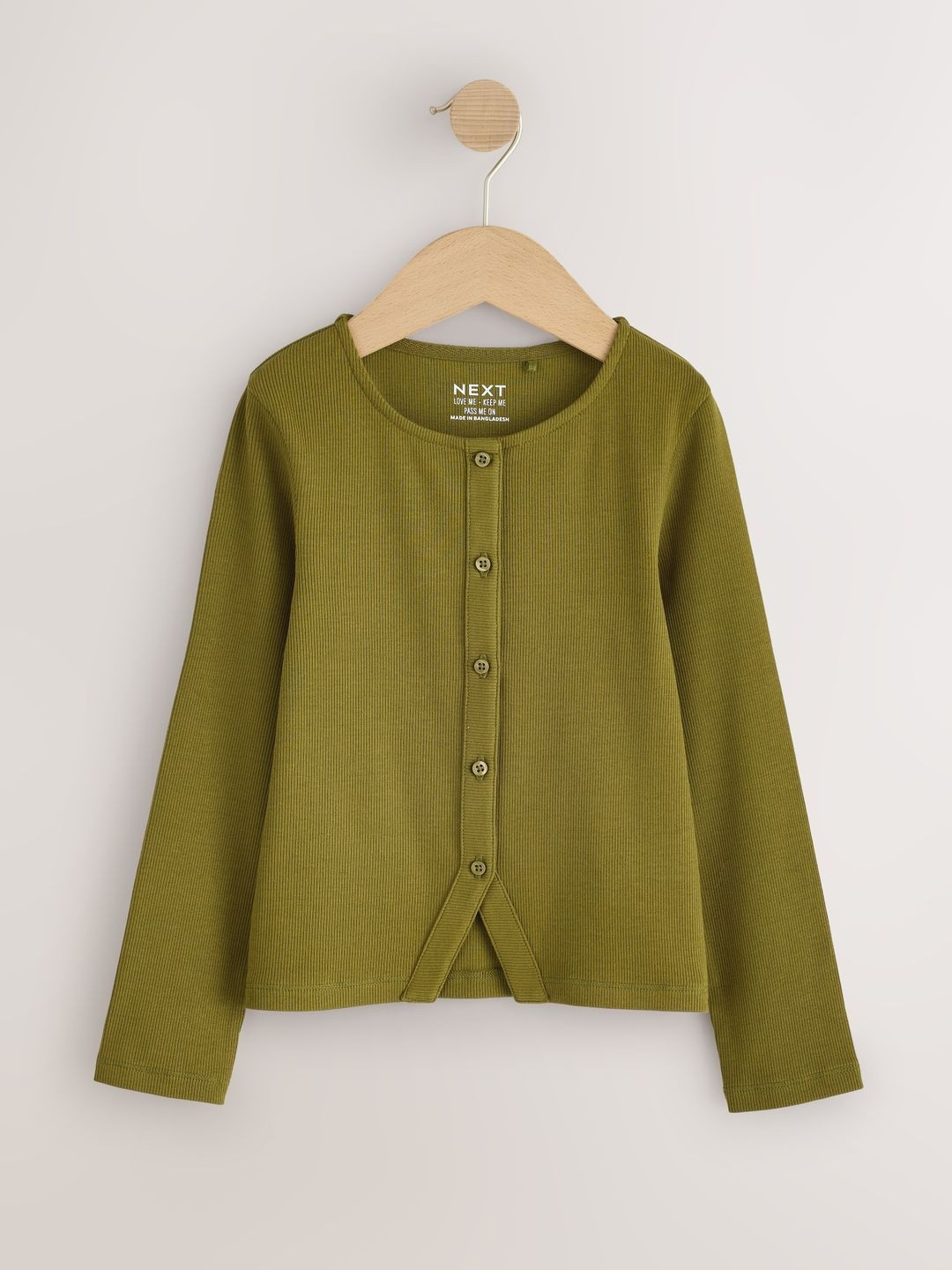 NEXT Girls Ribbed Cardigan