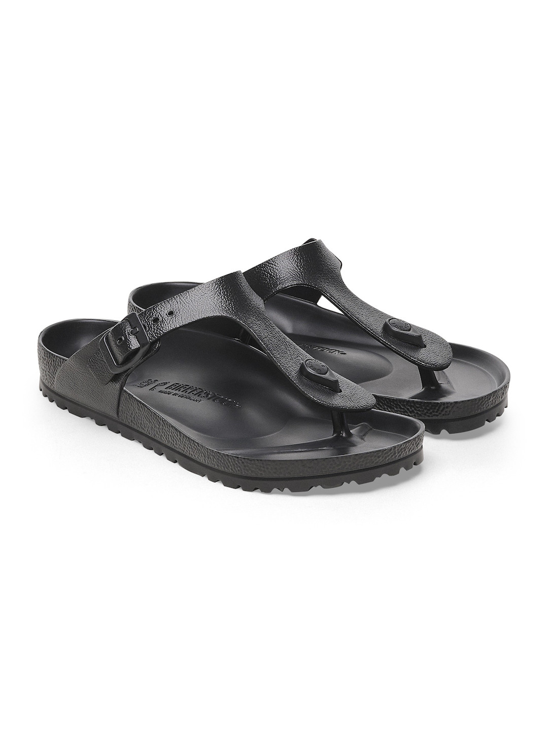 Birkenstock Unisex Black Gizeh Regular Width EVA Sandals