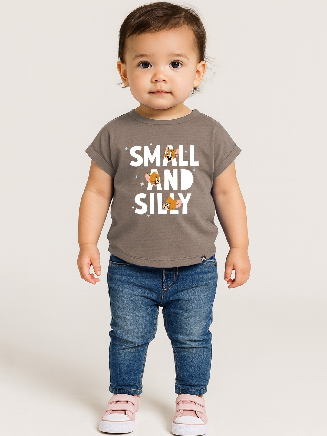 YK X Minute Mirth Infant Girls Tom & Jerry Printed Top