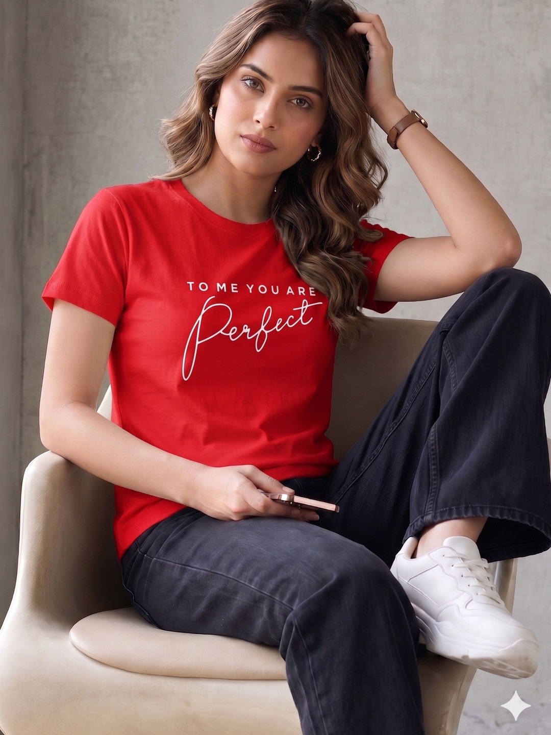 CORSICA Women Typography Printed T-shirt