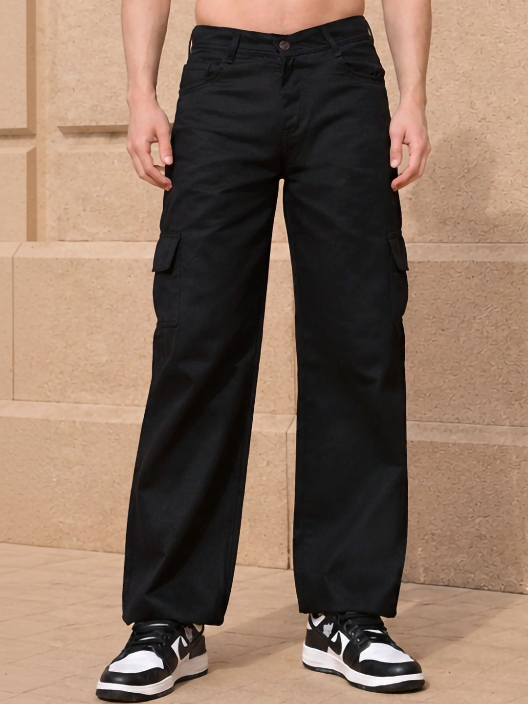 Mevan Men Classic Relaxed Fit Mid-Rise Stretchable Jeans - Image 1