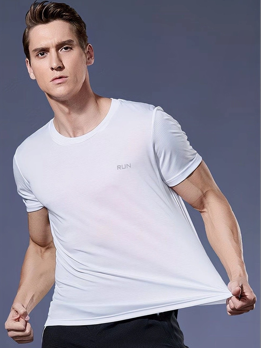 FABRIPPLE Men Typography T-shirt