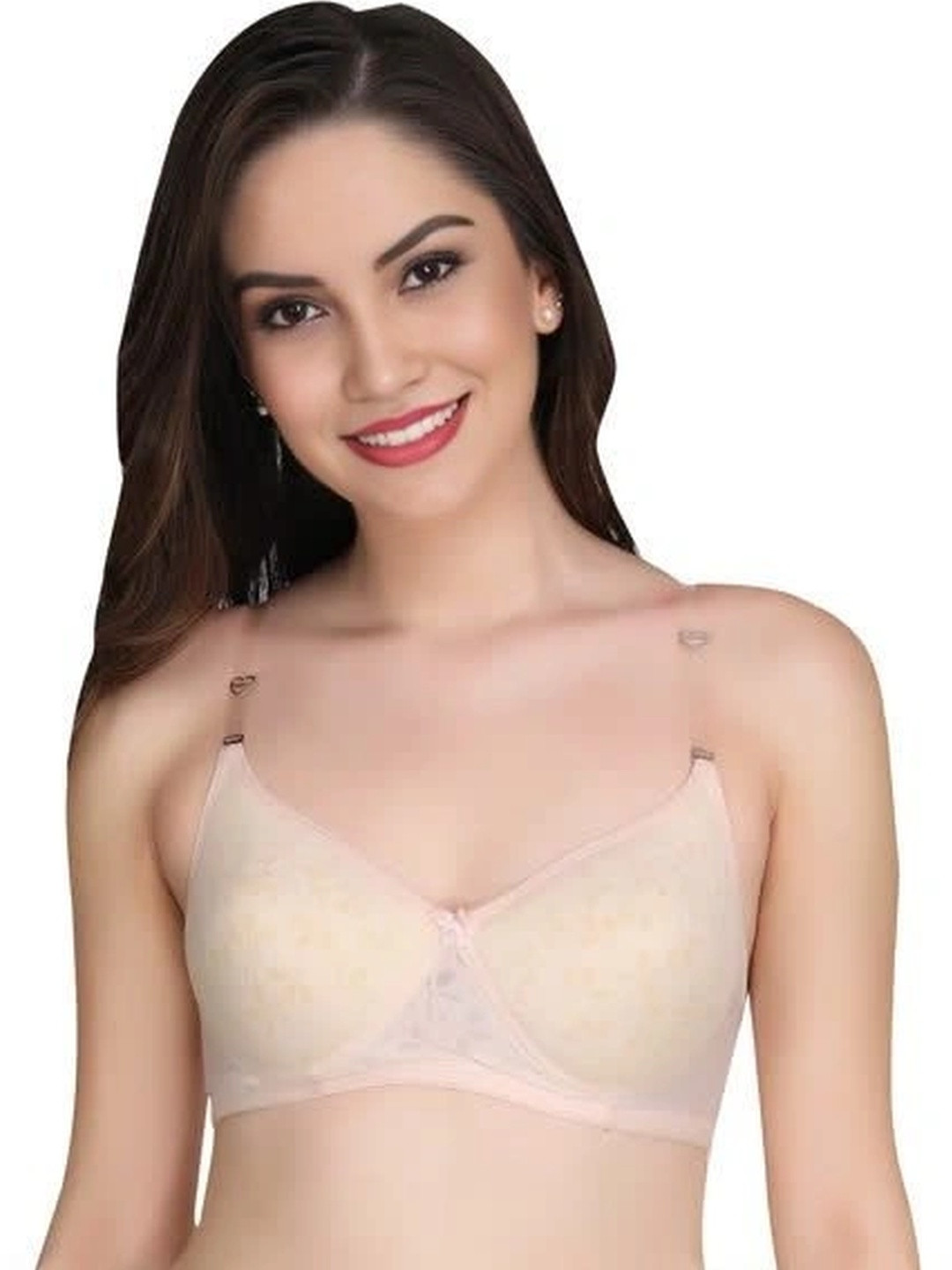 Tulzott Floral Bra Full Coverage Lightly Padded