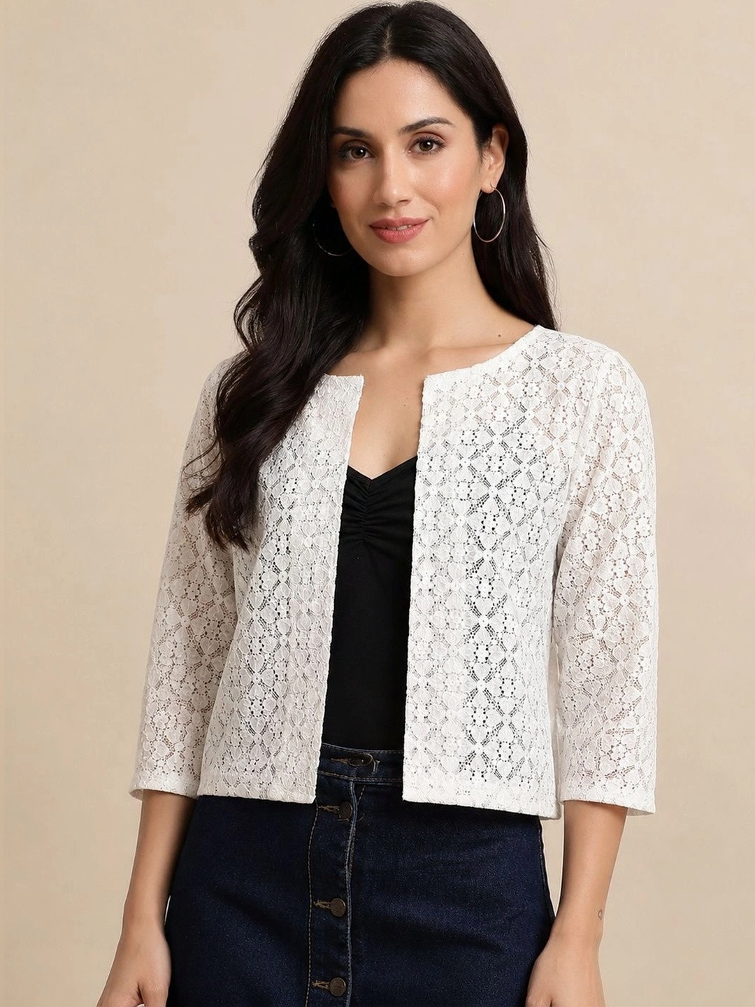 TENACITY Women Crop Shrug
