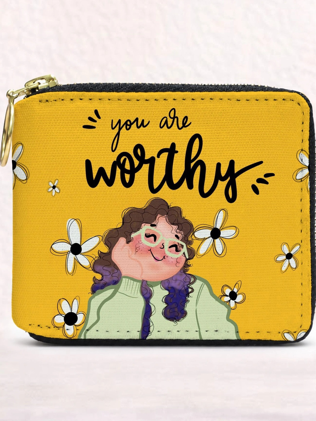 Kalankit Women Graphic Printed Two Fold Wallet