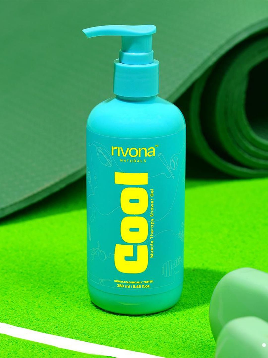 Rivona Naturals Cool Muscle Therapy Shower Gel - 200-250ML