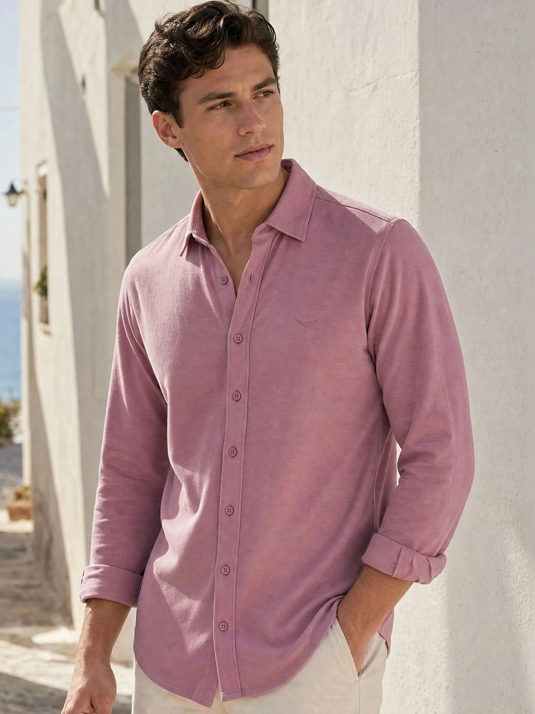 NOBERO Men Classic Casual Shirt