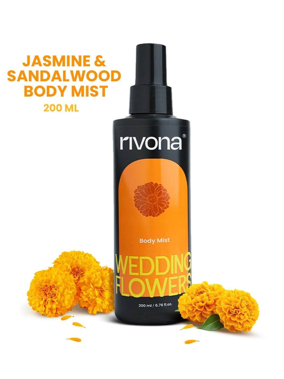 Rivona Naturals Wedding Flowers Floral Body Mist- 200 ml