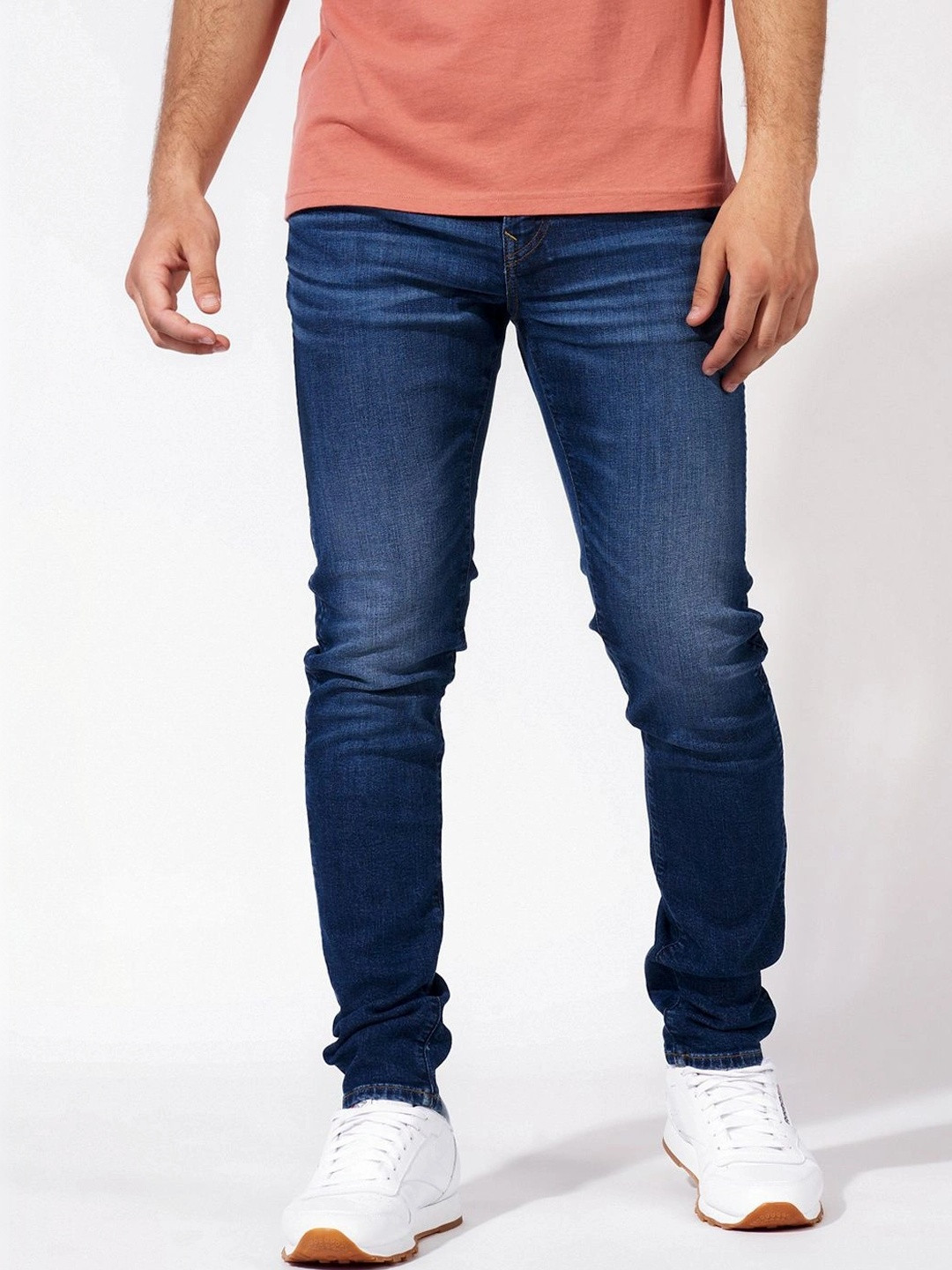 AMERICAN EAGLE OUTFITTERS Men Blue AirFlex+ Slim Jeans