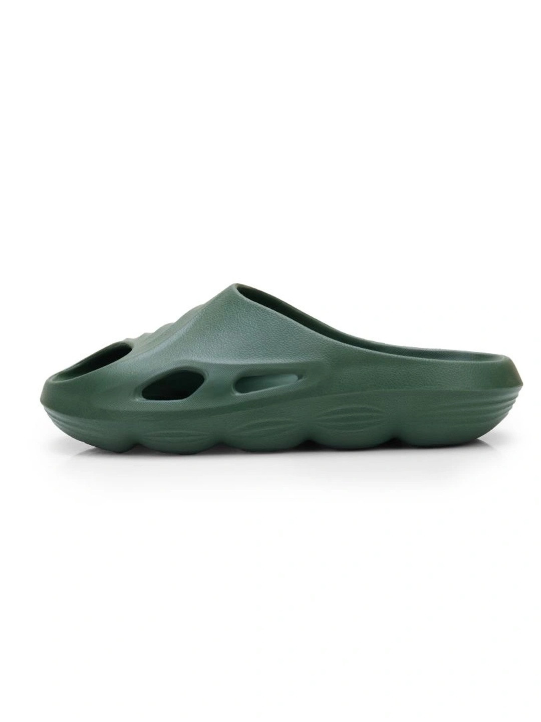 BOLDFIT Men Olive Spydrslidz Eva Open Sliders