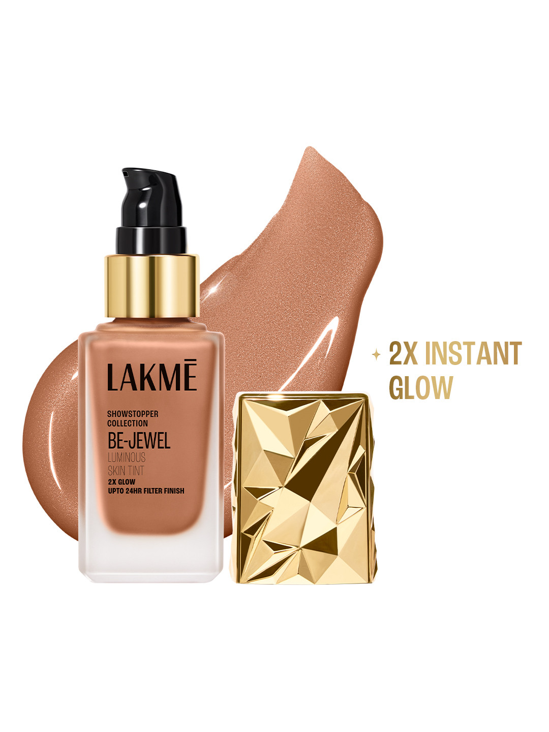 Lakme Showstopper Be-Jewel Luminous Skin Tint 25 ml - Neutral Honey N260