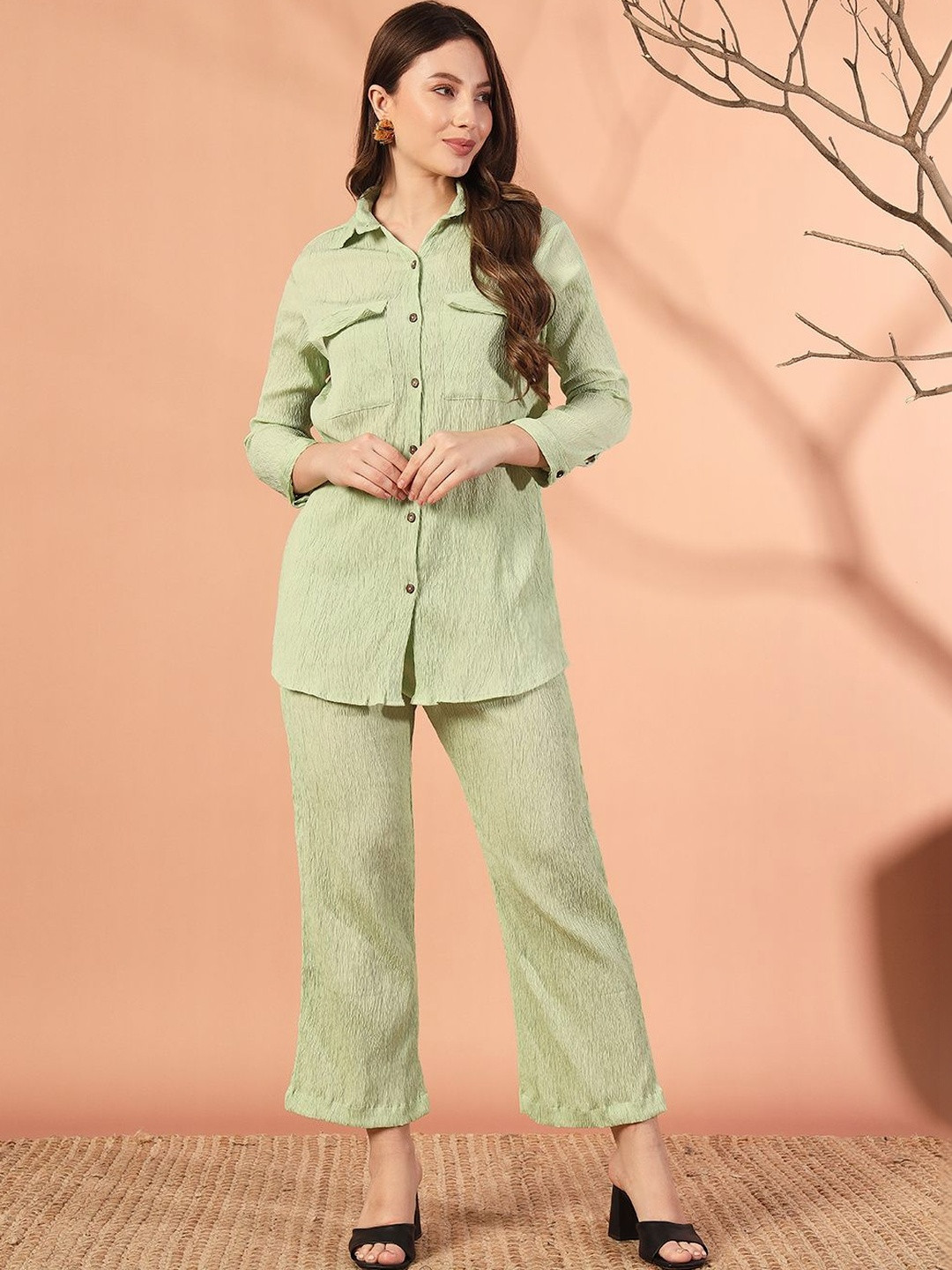 DAARI Women Regular Top with Trousers
