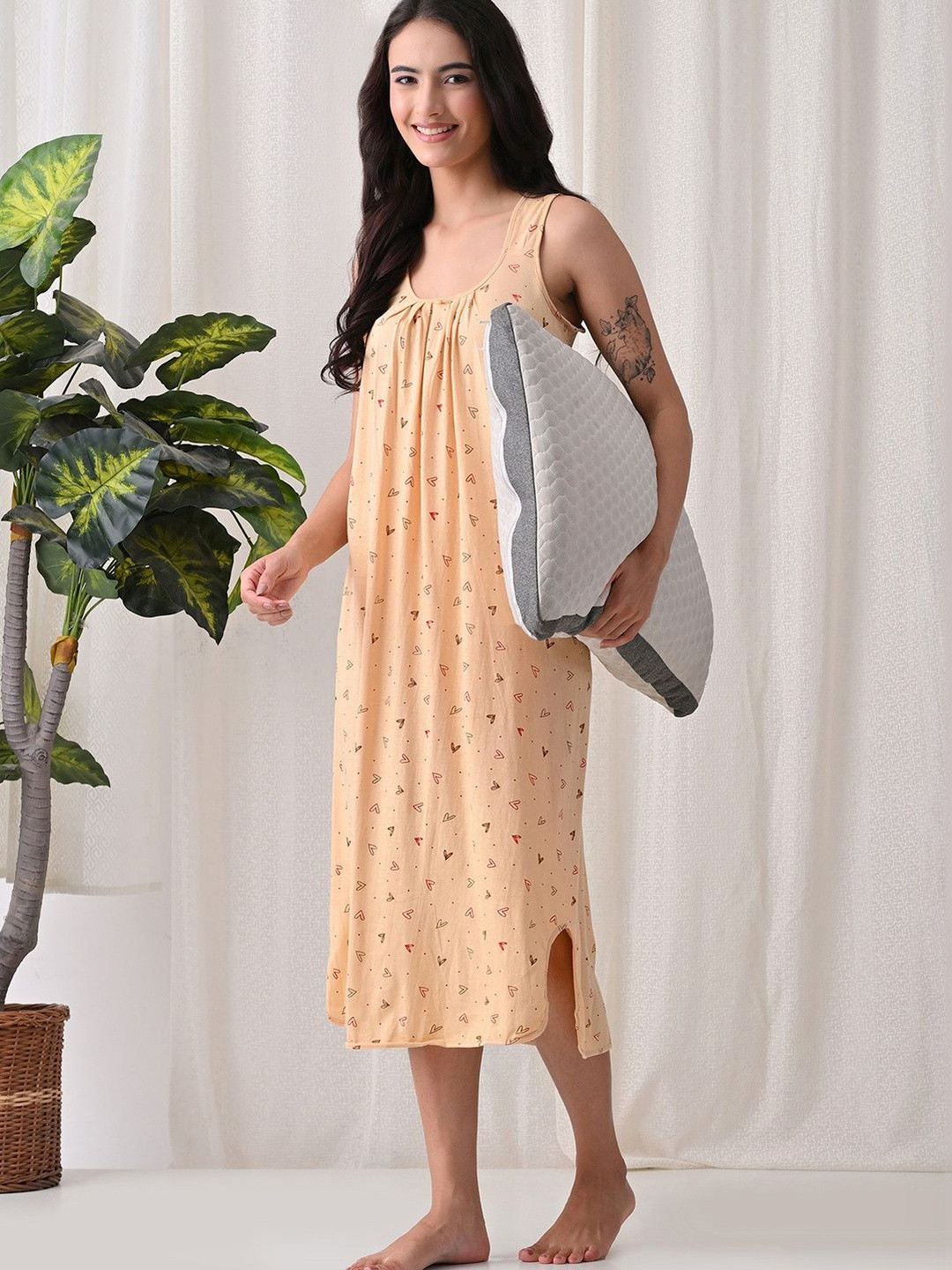 Russhies Conversational Printed Nightdress