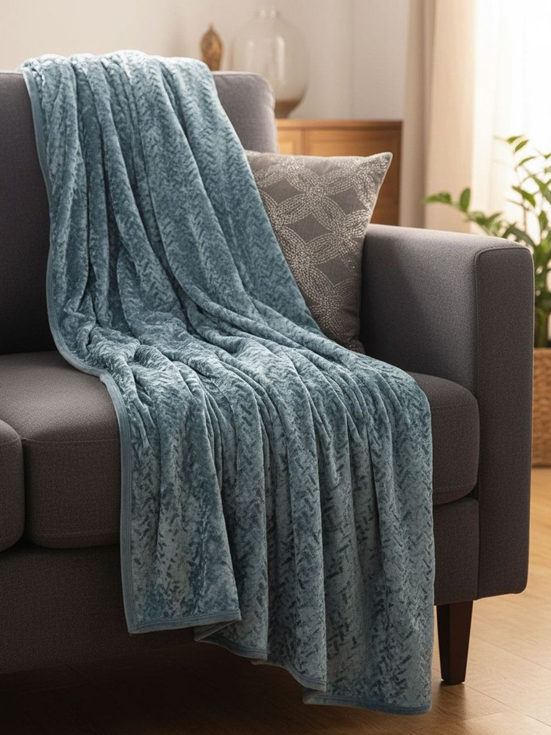 Florida Blue Microfiber Mild Winter 233 GSM Blanket
