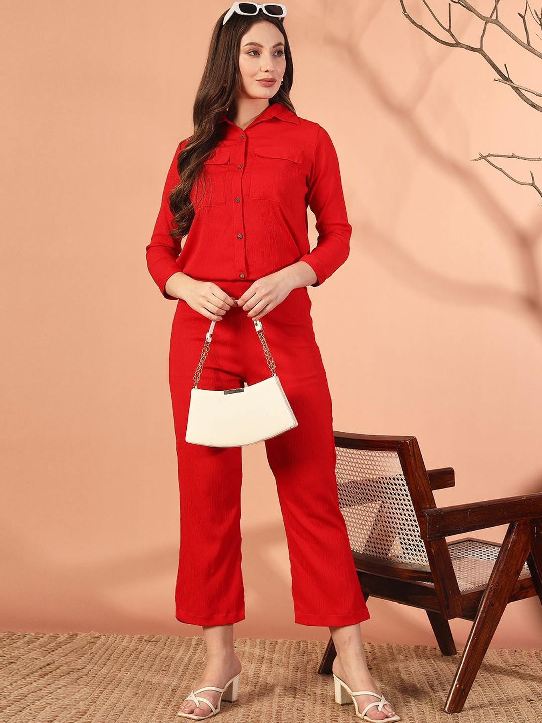 DAARI Women Regular Top with Trousers
