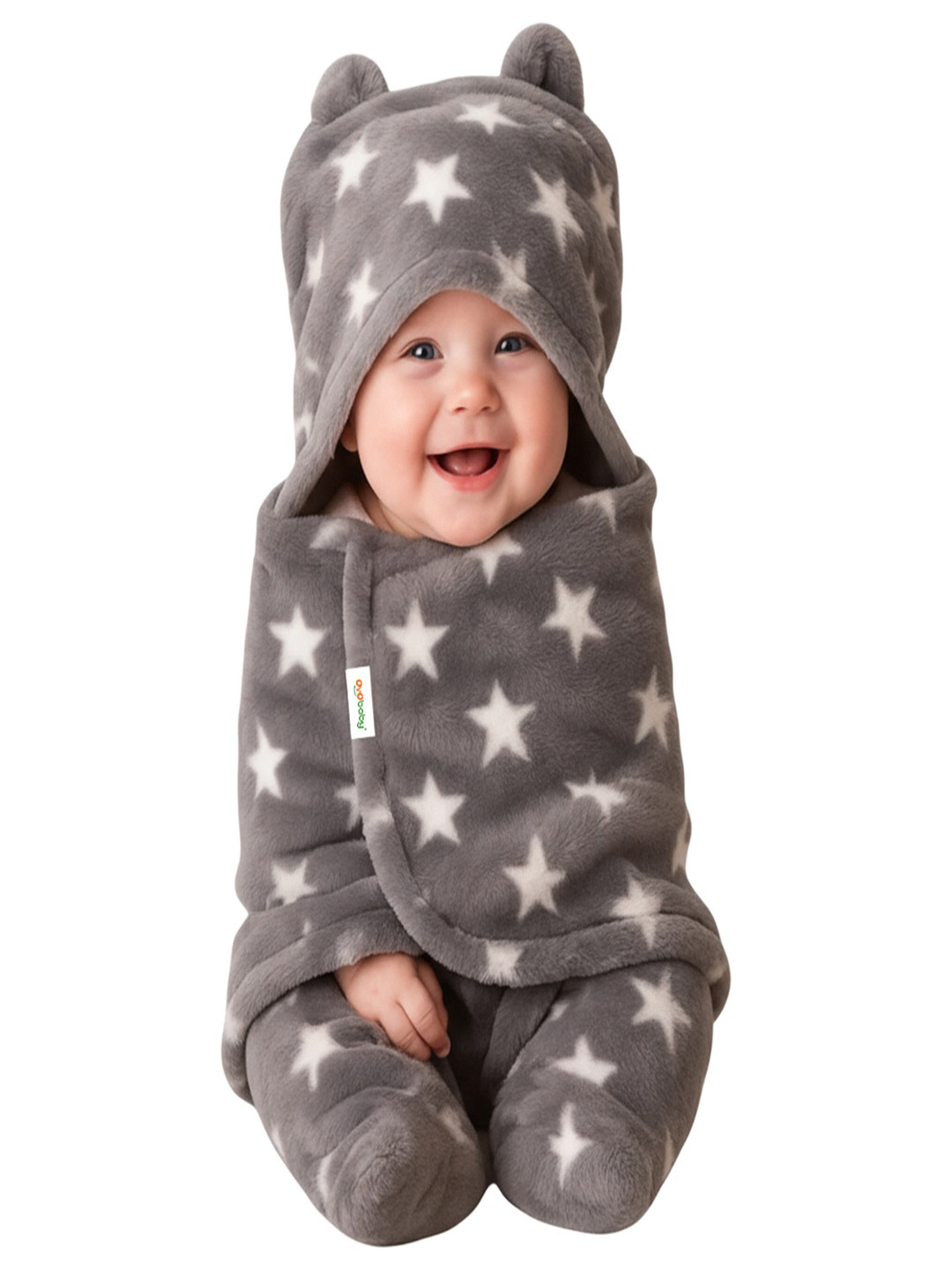 OyO Baby Newborn Star printed Baby Blanket Wrapper & Swaddle for AC Room