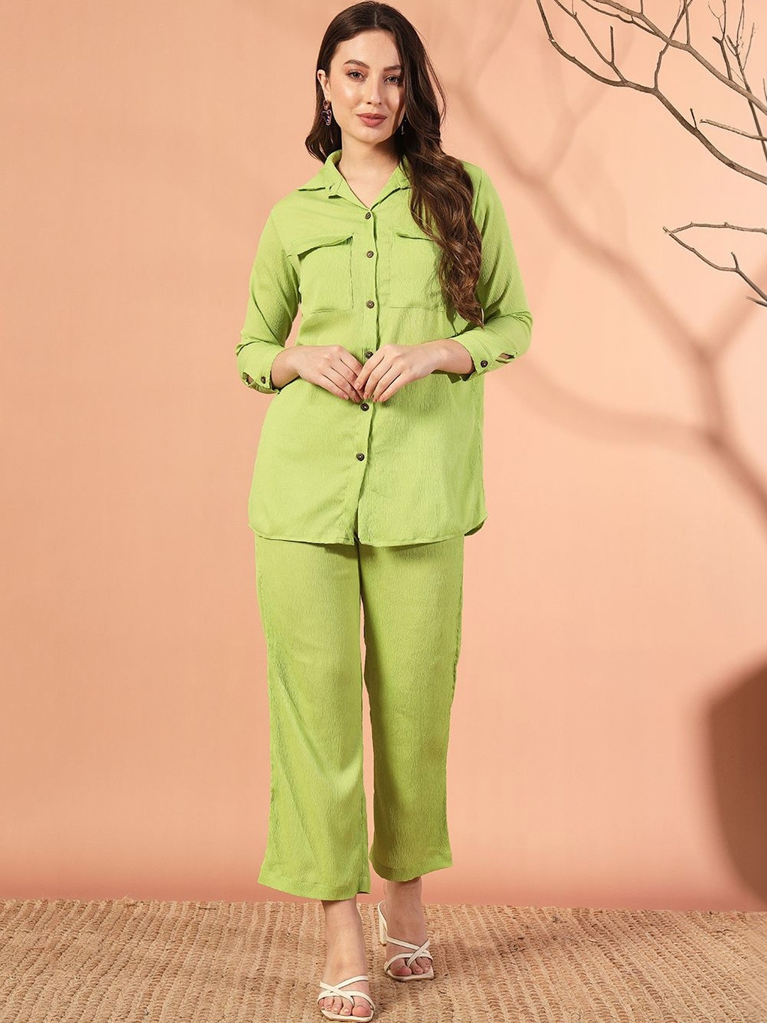DAARI Women Regular Top with Trousers