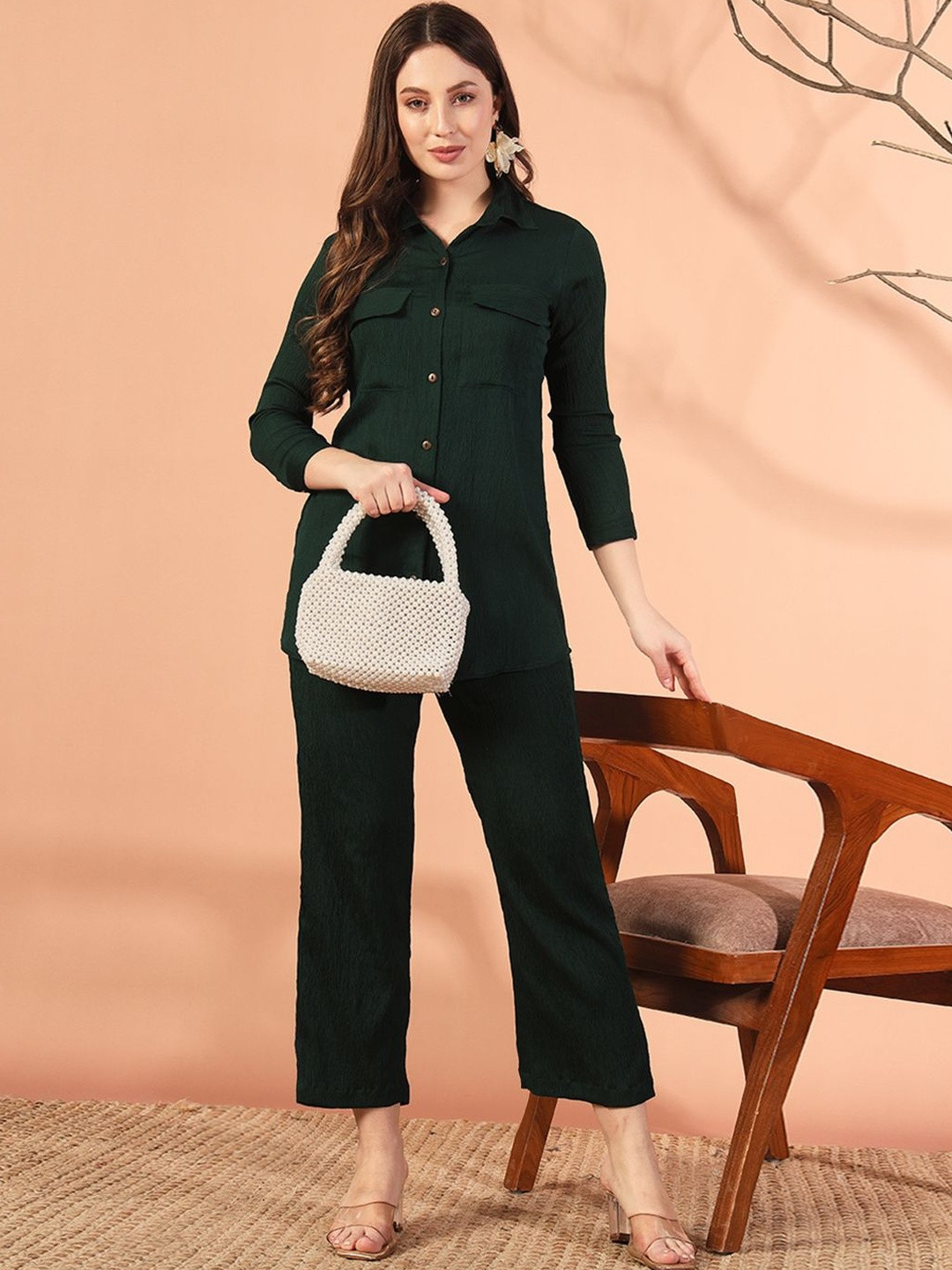 DAARI Women Regular Top with Trousers
