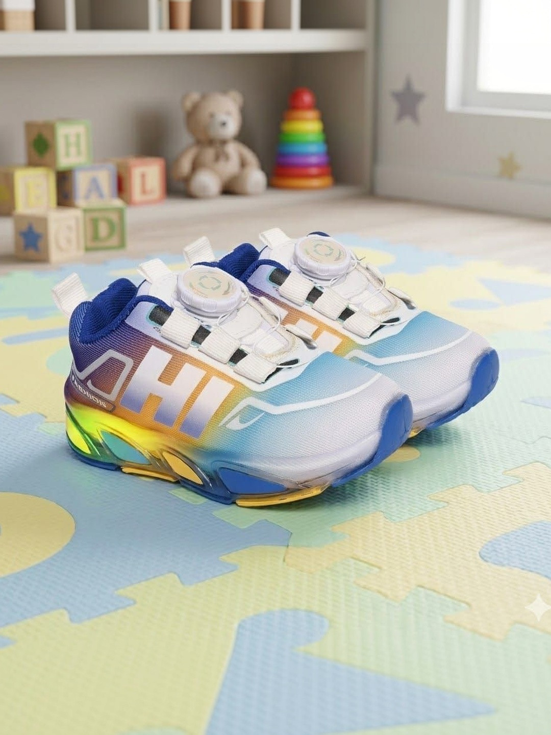 ABN Unisex Kids Mesh Running Shoes
