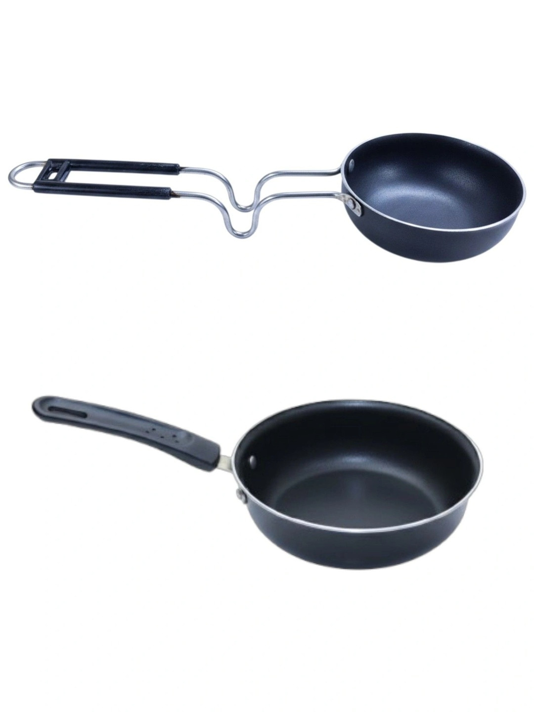 cookpro 2 Pieces Black Dishwasher Safe Cast Iron Cookware Set