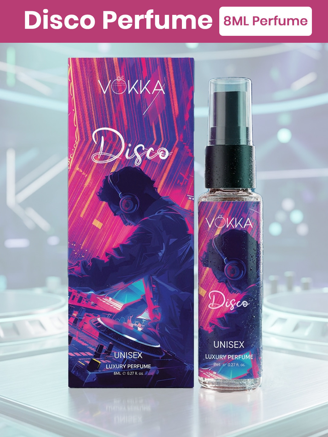 VOKKA Disco Long Lasting Pocket Perfume - 8ml