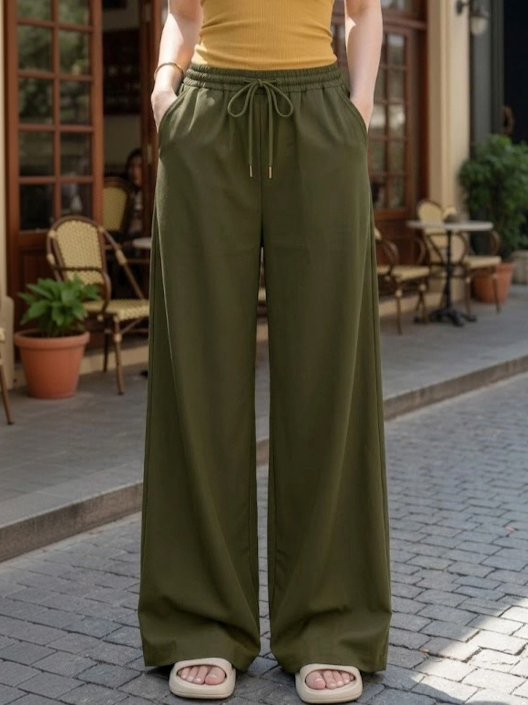 dockstreet Women Relaxed Fit Track Pants