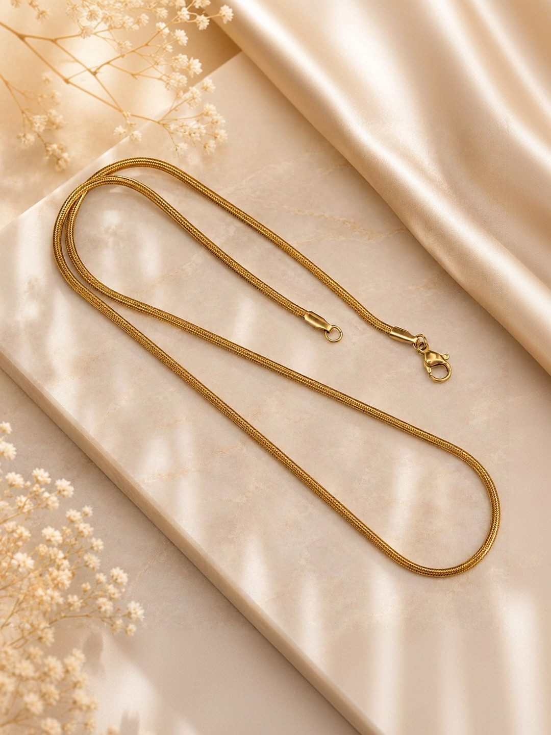 Forevershine Unisex Gold-Plated Chain