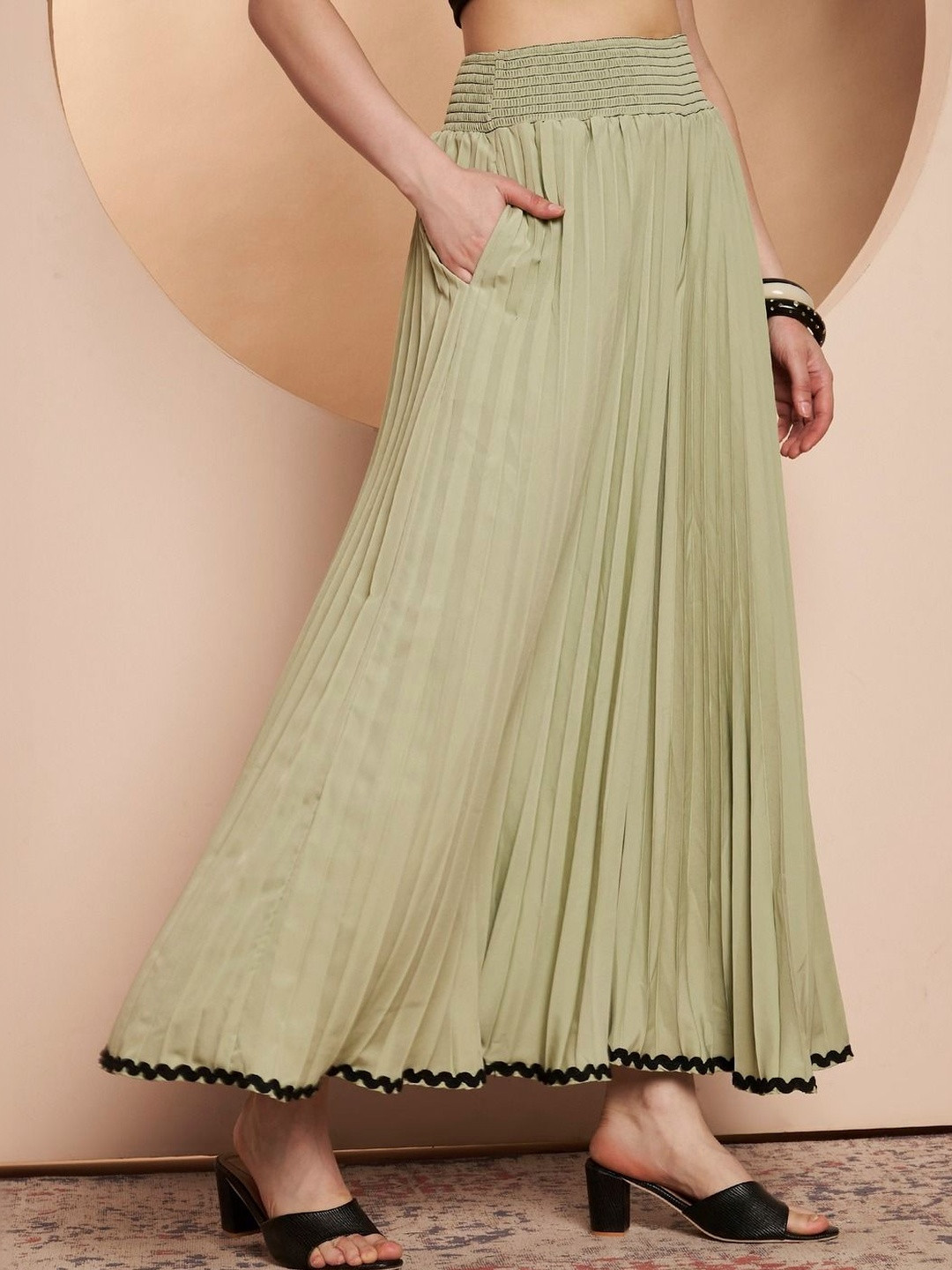 OTABU Women Flared Palazzos