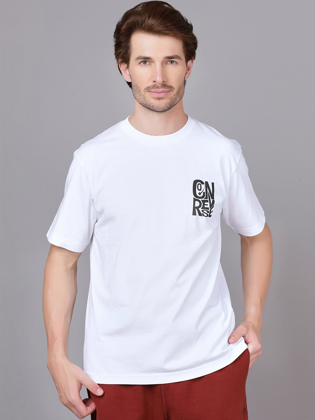 Converse Unisex Block Drop Cotton T-shirt