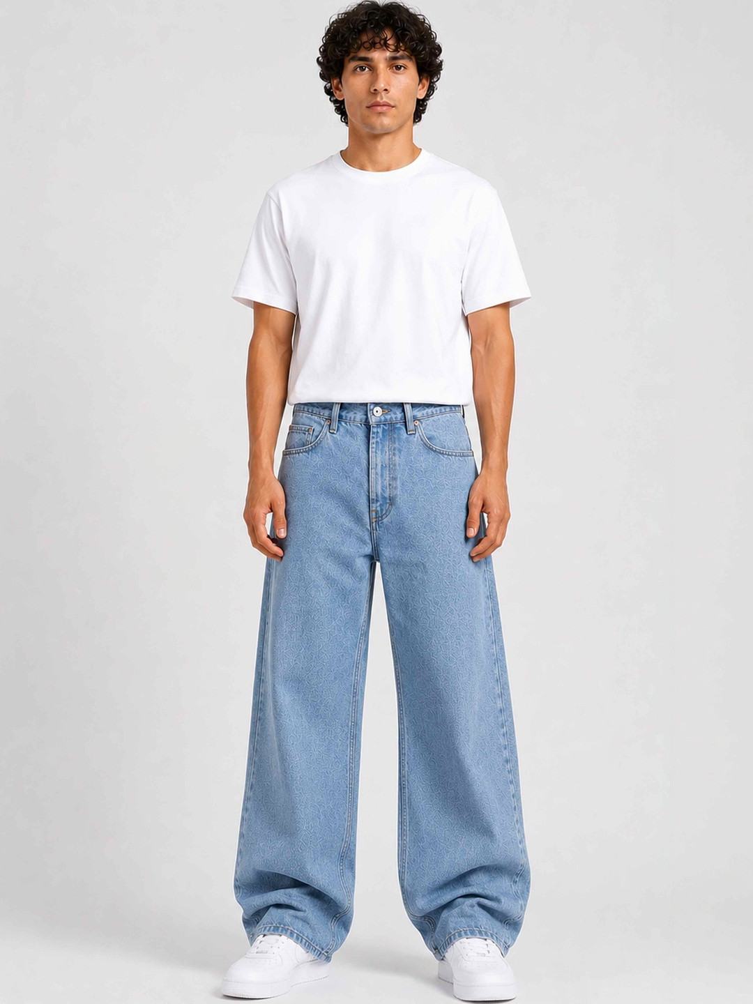 The Roadster Lifestyle Co. Men Comfort Mid-Rise Jeans