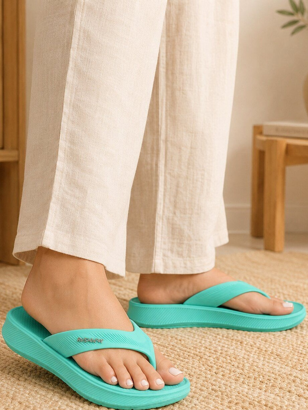 The Roadster Lifestyle Co. Women Thong Strap Flip Flop Flat Sandals